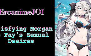 Satisfying Morgan Le Fay's Sexual Desires Hentai Joi Cei