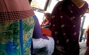 Big Back Aunty in bus regarding visit indianvoyeur ml