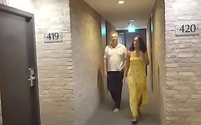 Dutch colleagues from the hotel make a porn film together