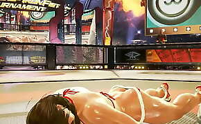 Anna loves punishing Julia in public [Tekken 7 ryona]