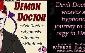 Demon Doctor [Erotic Audio] Evil Therapist Hypnosis Journey to Hell - CLIP