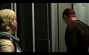 Resident Evil 6 - Sherry and jake dressing up scene