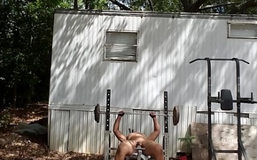 Workingout naked