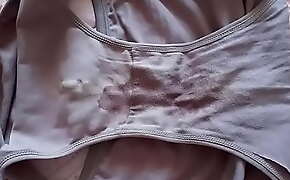 Dirty smelly and wet panties of my stepmom