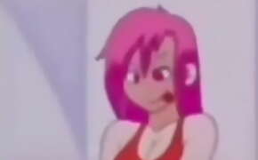 Pink Haired Anime Girl Shows You Her Titties