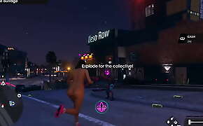 18  Saints Row (2022) Cute Asian Girl Gameplay [Part 12] - Just A Naked Girl on the Streets