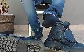 TAKING OFF MY WORK BOOT - MLV06BR (OLD BOOT)