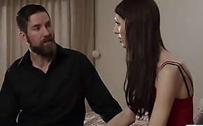 Hot TS stepteen analed by straight stepdad