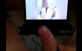Wanking to xvideos