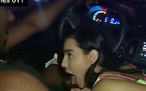 Karen oliver pagando um boquetao no carro   na avenida Paulista