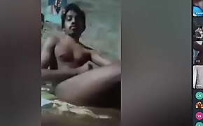 Indian boy jerks off in webcam