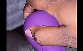Ebony BBW Pussy Play and Squirting