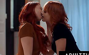 ADULT TIME - Redhead Lesbian Kenna James Seduces Her Newly Single Straight BFF Aidra Fox