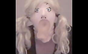 Larissa1sexdoll. My Story: Masked Sissy Sexdoll. Living doll. Dress-up. Playing with mega dildo