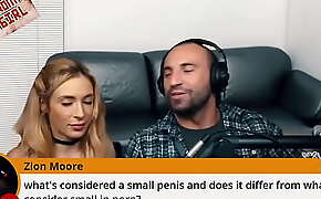 Aiden Ashley and Stirling Cooper on Dick Size Matters? Length or Girth and How To Grow Size!