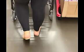 Esposa at the store see through leggings