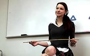 Candid discussion about caning with Kajira