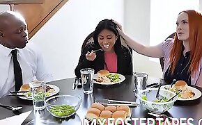 Foster Daughter Learns Manners The Hard Exhibiting a resemblance -FULL Instalment on fuck xxx movie MyFosterTapes fuck xxx flick