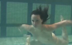 Barbara Chehova horny submerged swimming teenie