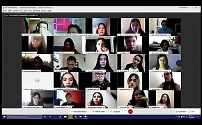 Maestra Fidget with Brutalmente A Alumnos en Webcam