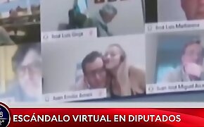 Juan Ameri - Diputado Argentino disable los pezones de su novia en vivo #TetaGate