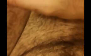 Soft guy wanking his dick