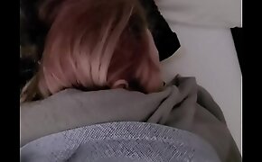 Sleeping dame has cock rubbed at bottom her pain in the neck