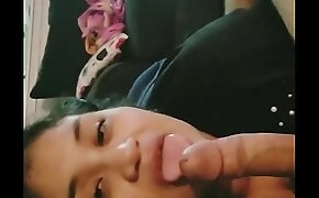 Amateur Mexican wife sucking dick