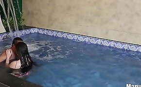 Fui tentar aprender a nadar e acabei levando pica (video completo no RED)