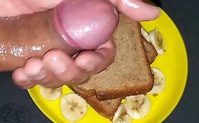 Crowd delicacy Cum Banana bread for my daily cum snack 