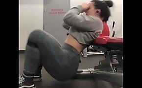 Fat Ass Pawg Working Out in Fondling