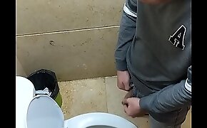 Pee in Public Toilet Part2