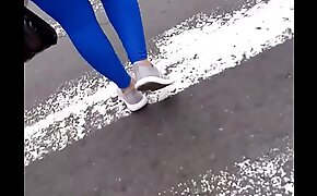 Culona veneca leggins azul 