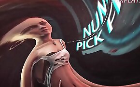 3D Young Heroes Suck and Rides on a Huge Thick Dick