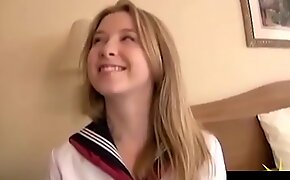 Slutty Young Student Sunny Lane Gets Her Tiny Twat Noodled By Asian!